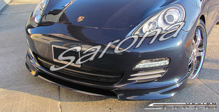 Custom Porsche Panamera  Sedan Front Lip/Splitter (2010 - 2013) - $490.00 (Part #PR-009-FA)